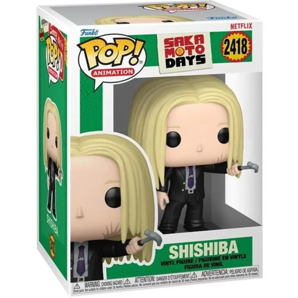 Funko POP! Anime: Sakamoto Days - Shishiba  COLLECTIBLES - Picture 3 of 3